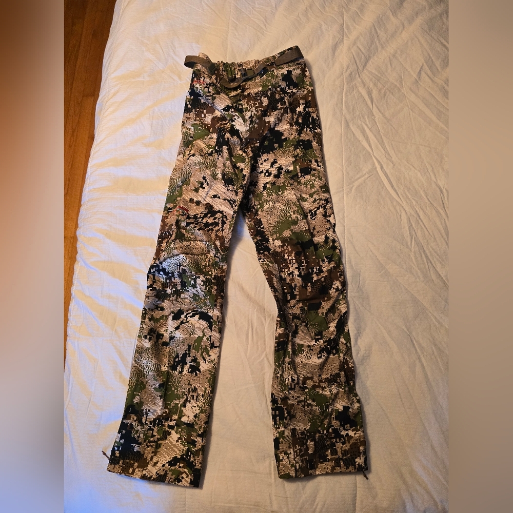 Sitka Women's XS Cloudburst Pants (Waterproof) Subalpine